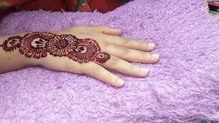 New Indian Mehndi Designs for back hands | Diwali Mehndi Design