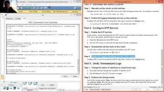 10.2.3.5 - 8.1.2.5 Packet Tracer - Configuring Syslog and NTP