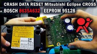 Чистим Crash Data Mitsubishi Eclipse CROSS  Блок BOSCH 8635A632 #CRASHDATA #OffGear