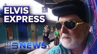 Elvis fans ‘rock n roll’ their way to Parkes amid bushfires | Nine News Australia