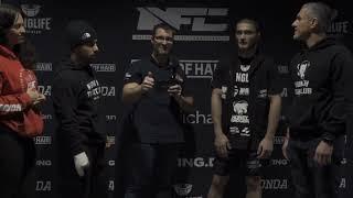 NFC 16  Post Fight Interviews: Faridun Shokhnazarov