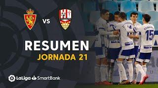 Highlights Real Zaragoza vs UD Logroñés (2-0)