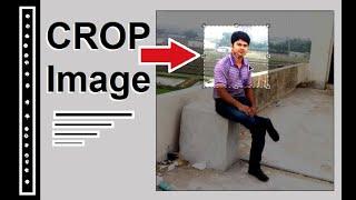 how to crop image in photoshop 7 using crop tool | use crop tool in photoshop | swift learn