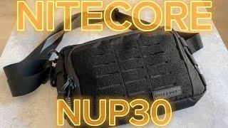 Сумка NITECORE NUP30 / Обзор / #edc #tactical #nitecore