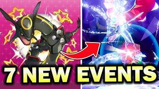 SHINY RAYQUAZA 5 STAR TERA RAID CONFIRMED + 7 NEW EVENTS COMING in Pokemon Scarlet and Violet