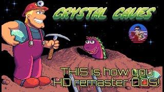 THIS is how you do an HD DOS remaster! - Crystal Caves HD