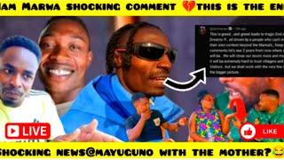 #bombshell@iammarwaSHOCKING COMMENTIS THIS REALLY THE END?(QUOTED WORD'S)@iammayuguno5148 AGAIN