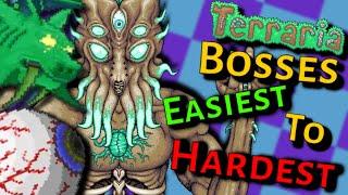 Ranking Every Terraria Boss EASIEST to HARDEST