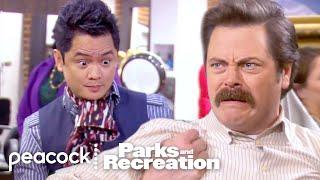 Ron's unlikely friendship | Parks and Recreation