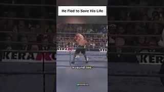 He Fled To Save Himself From Mike Tyson