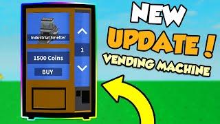 NEW UPDATE - Vending Machine! *TRADING* Carpentry Workbench, Blueprints and MORE | ROBLOX SKY BLOCK