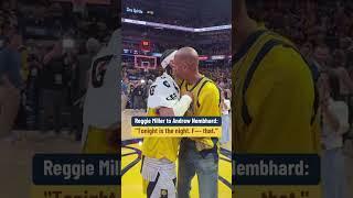 Reggie Miller had a message for the young buck 