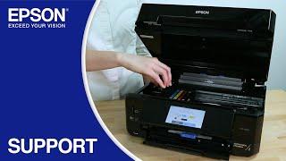 Epson Expression Premium XP-7100 | Replacing the Ink Cartridges