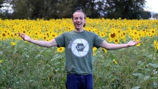 Photoshoot Amongst Sunflowers with the Manfrotto BeFree GT XPRO Carbon Fibre Tripod