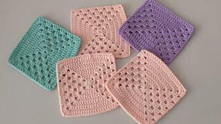 Become a Crochet Expert  Beginner's Guide to Perfect Square - Crochet Granny Square in English