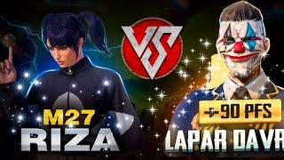 M27 RIZA VS LAPAR DAVRON |1x1| M24 RIZA YUTKAZDIMI  KO'RAMIZ‼️ #pubg #pubgmobile #riza