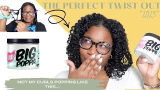 One PRODUCT Twist Out For Beginners | The Doux Big Poppa Gel 2023