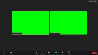 [ FREE DOWNLOAD ] ZOOM GREEN SCREEN | 4 & 6 SCREENS