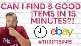 This Item Will Rock Your World! Only 15 minutes to thrift for 5 items to resell on ebay #thrift5in15