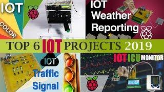 Top 6 Smart & Simple IOT Projects  2019 Using Arduino & Raspberry Pi