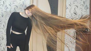 Headbanging long hair Real Rapunzel (preview)