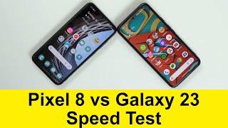 Pixel 8 vs Galaxy S23 - Speed Test - Erwartbares Ergebniss, oder?