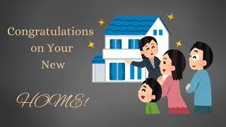 Congratulations on your new Home|New Home card making in canva| new Home card bnany Ka asan tariqa