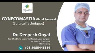 GYNECOMASTIA GLAND REMOVAL SURGERY IN JAIPUR  By Dr. DR. DEEPESH GOYAL @ REJUVENA COSMO CARE