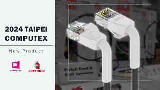 CRXCONEC Computex 2024: New Flexible Patch Cord Release