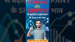 Supply vs Demand | Why does the price of a stock fluctuate? Sunil Kumar | Hindi