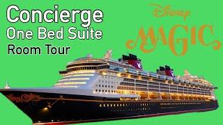 Disney Magic One Bed Concierge Suit Cabin Tour