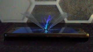 3D голограмма для телефона из пластиковой обложки l 3D hologram for phone