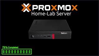 Installation Proxmox 8.2 Home Lab on Lenovo ThinkCentre