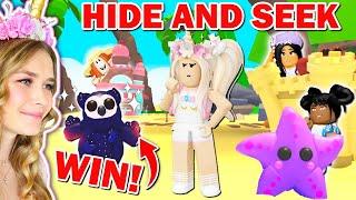 EXTREME HIDE And SEEK With FANS And PRIZES In Adopt Me! (Roblox)