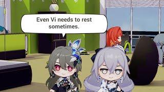 Vita Calling Bronya Corporate Slaves | Honkai Impact 3rd