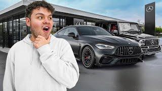 I WENT CAR SHOPPING!! (GETTING BRAND NEW MERCEDES!?)