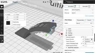 Customizing Supports in Ultimaker Cura 3.5 - Adding Manually, Blocking Support, & Custom Angles