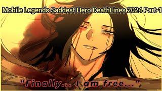 Saddest Death Quotes Part 1 |Mobile Legends Sad Edit #mlbb #mlbbmemes #mlbbsadedit