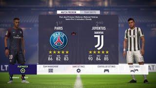 FIFA 18 - PSG vs JUVENTUS | GAMEPLAY HD PS4 SLIM