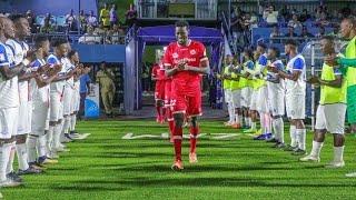 LIVE: Mabingwa Simba walivyopigiwa saluti na Azam FC wakiwa wanaingia Uwanjani