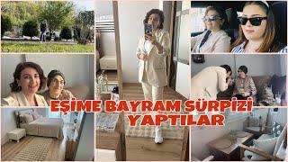 BİZDE BAYRAM EŞİMİ DE BENİ DE MUTLU ETTİLER BAYRAM KOMBİNİM  ANNEM ÇOK BEĞENDİ  GÜNLÜK VLOG 