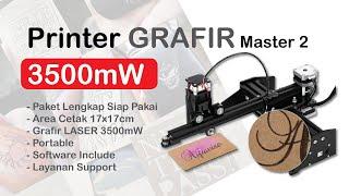 Cara Merakit Mesin Laser Printer 3D Ukir Kayu Engraving Master 2 3500mW