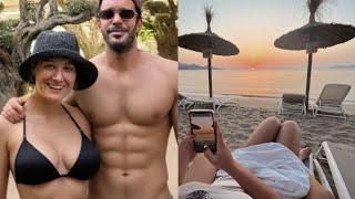 Gupse Özay and Barış Arduç Enjoy an Evening at the Beach