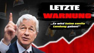 JPMorgan CEO Jamie Dimons WARNUNG an alle Investoren