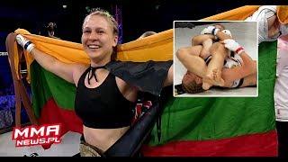 Julija Stoliarenko poddała Waliczek w 35 sekund i zmierza prosto do UFC