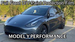 Full Front DIY PPF - Tesla Model Y!