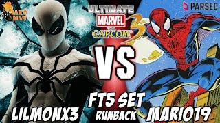 UMVC3 Parsec FT5 Set Runback - lilmonix3 VS Mario19