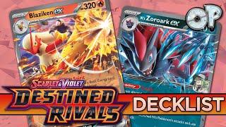 Blaziken got HUGE Upgrades! Destined Rivals Deck & Battles!