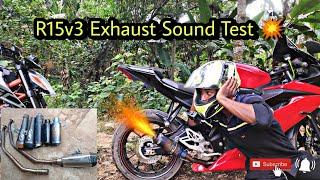 R15v3 Exhaust Sound Test 