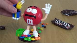 M&M Jack in the box Chocolate Candy Dispenser Toy